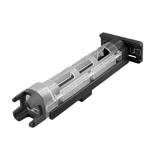 Fishing Box Rod Stand Fishing Box Rod Barrel Holder Adjustable Portable Snap Suit Gray