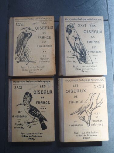 Les Oiseaux De France. Tomes I-Iv