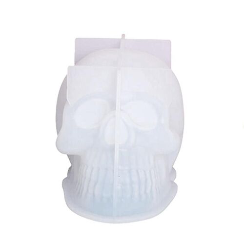 Skull Silicone Mold Halloween Skull Candle Mold Large Skull Resin Mold For Candle Diy Soap Making E
