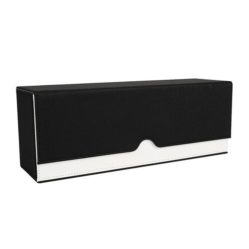 Magnetic Suction Card Organizer Trading Card Deck Box Holder Collectible Game Case Black