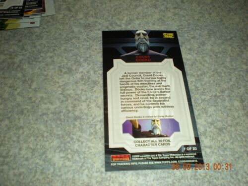 Star Wars The Clone Wars Saison 1 Topps