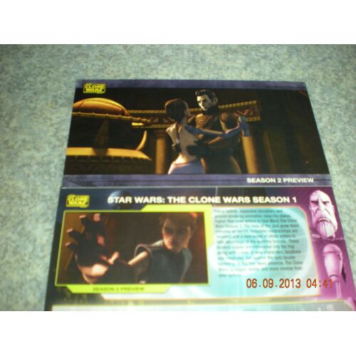 Star Wars The Clone Wars Saison 1 Topps