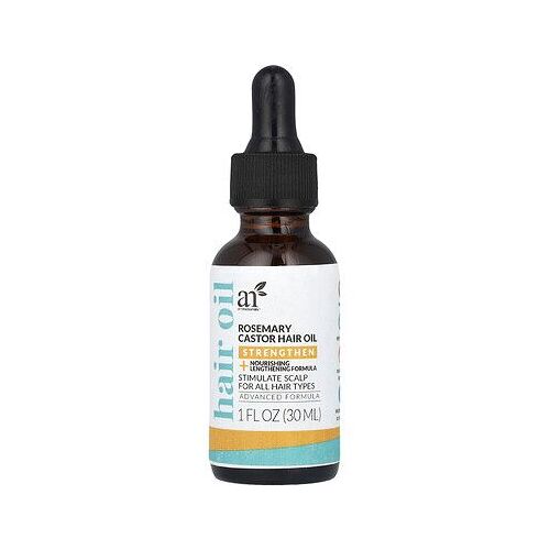 Artnaturals, Huile Capillaire, Romarin Et Ricin, 30 Ml 