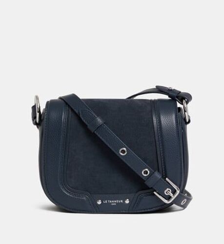 Le Tanneur - Sac besace en cuir signature - Bleu