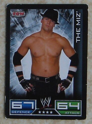 Carte Wwe Slam Attax 2008 : The Miz - Ecw - Défense 67 Attaque 64 - 4 Étoiles