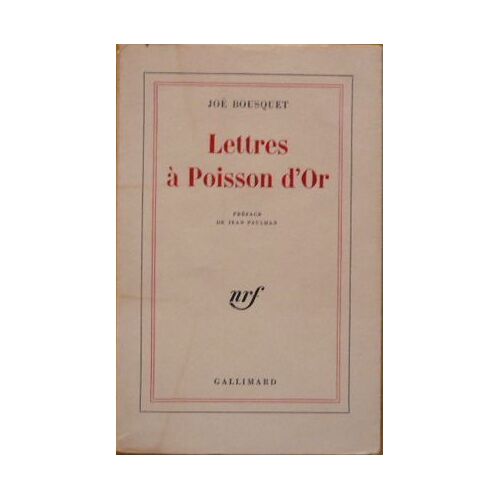 Lettres À Poisson D'or