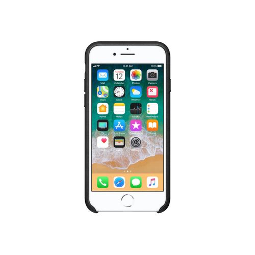 Apple - Coque de protection pour téléphone portable - cuir - noir