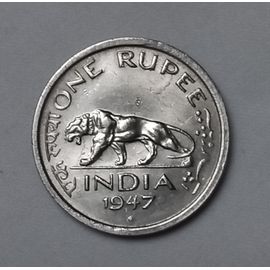 Inde Britannique 1 Roupie - George Vi 1947 ¿ Bombay