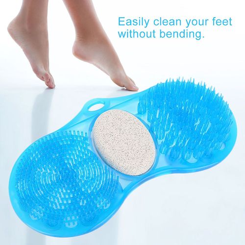 Douche de Bain de Massage des Pieds Nettoyant Exfoliant pour les Pieds à la Pierre Ponce