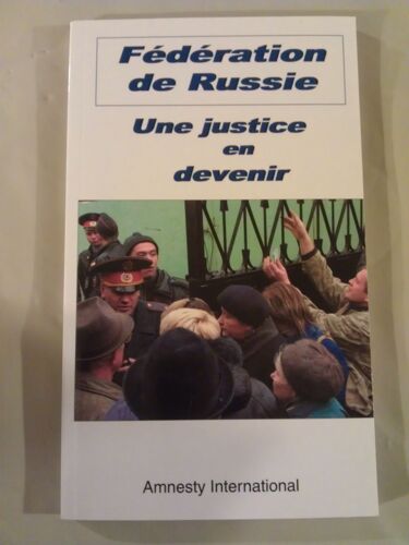 Fédération De Russie, Une Justice En Devenir