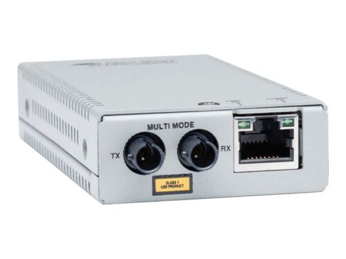 Allied Telesis AT MMC2000/SC - Convertisseur de média à fibre optique - 1GbE - 10Base-T, 1000Base-SX, 100Base-TX, 1000Base-T - RJ-45 / SC multi-mode - jusqu'à 500 m - 850 nm - Conformité TAA