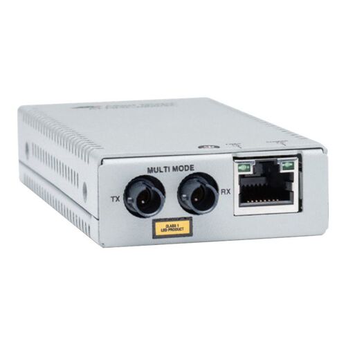 Allied Telesis AT MMC2000/SC - Convertisseur de média à fibre optique - 1GbE - 10Base-T, 1000Base-SX, 100Base-TX, 1000Base-T - RJ-45 / SC multi-mode - jusqu'à 500 m - 850 nm - Conformité TAA