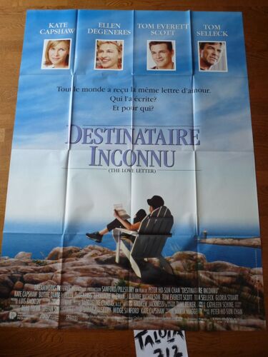 Destinataire Inconnu De Peter Ho Sun Chang Avec Tom Selleck - Affiche Originale De Cinéma 120 X 160 Cm