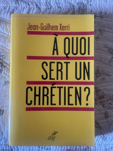 A Quoi Sert Un Chrétien? Jean-Guilhem Xerri, Cerf