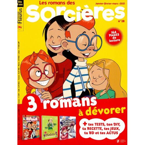Les Romans Des P'tites Sorcières 28 . 3 Romans A Devorer