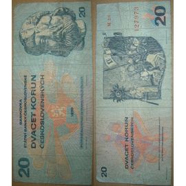20 Korun (Tchécoslovaquie)