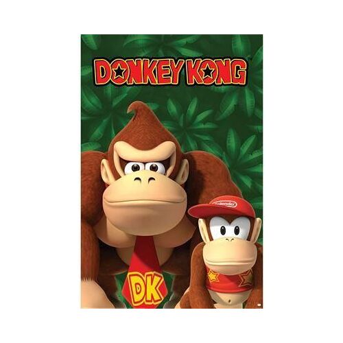 Nintendo - Donkey Kong & Diddy Kong - Poster 61 X 92cm