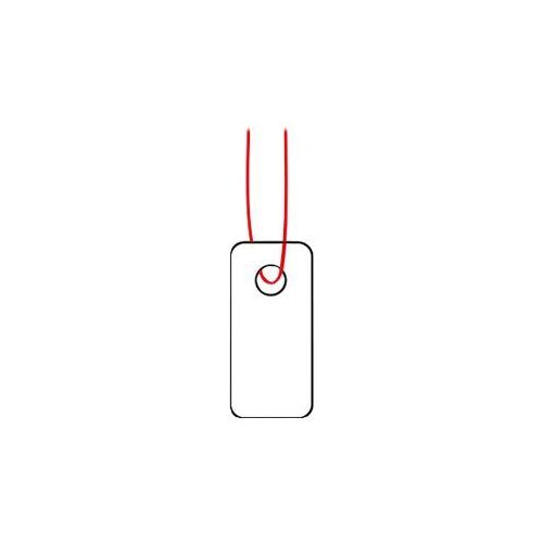 HERMA Strung marking tags - Blanc - 7 x 15 mm 1000 étiquette(s) étiquettes pour badges