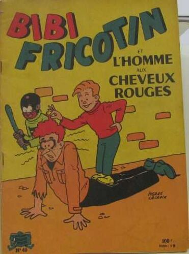 Bibi Fricotin Et L'homme Aux Cheveux Rouges N°40