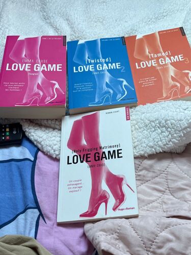 Lot De Livres Love Game 