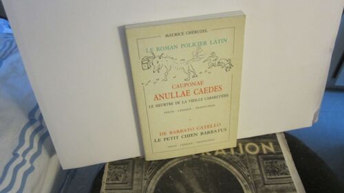 Le Roman Policier Latin - Cauponae Anullae Caedes / Le Meurtre De La Vieille Cabaretière (Bilingue)