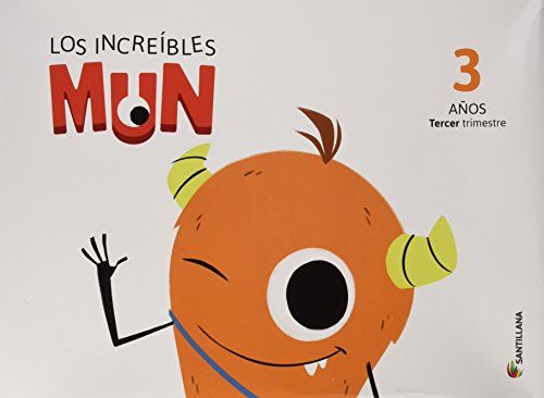 Increíbles Mun 3 Años 3 Trimestre