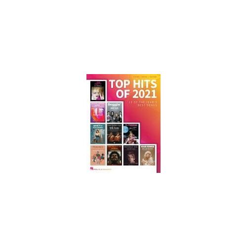 Top Hits Of 2021: 18 Of The Year's Best Songs Arranged For Piano/Vocal/Guitar