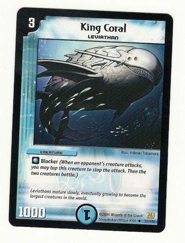 Duel Masters-King Coral- 33/110-Vo