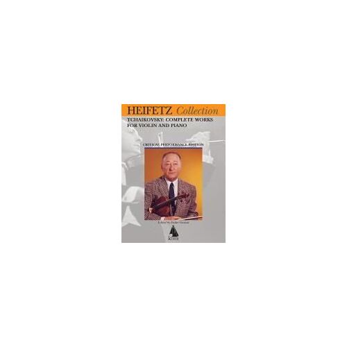 Tchaikovsky Complete Works For Violin And Piano