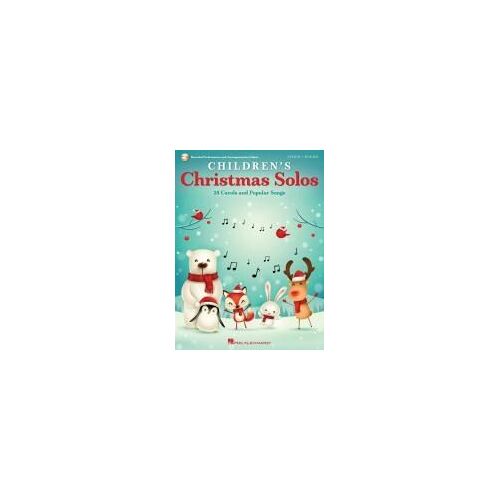 Children's Christmas Solos: 25 Carols And Popular Songs Recorded Performances And Accompaniments Online