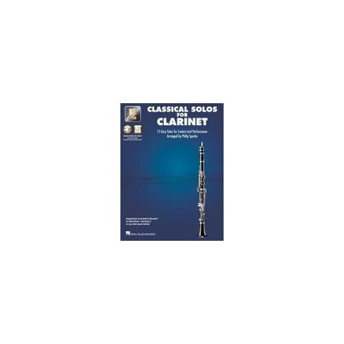 Essential Elements Classical Solos For Clarinet: 15 Easy Solos For Contest & Performance With Online Audio & Printable Piano Accompaniments