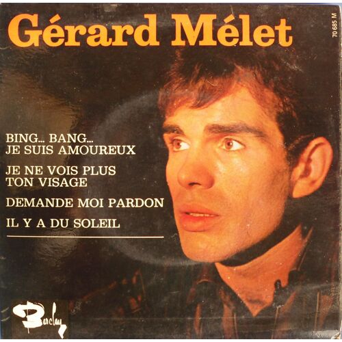 Bing Bang Je Suis Amoureux - Chante Nencioli Billy - Melet Etc - 45tours Ep (Longue Durée)