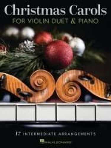 Christmas Carols For Violin Duet And Piano