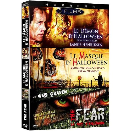 Horreur - Coffret 3 Films : Pumpkinhead - Le Démon D'halloween + Le Masque D'halloween + La Nuit D'halloween - Pack