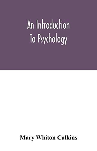 An Introduction To Psychology