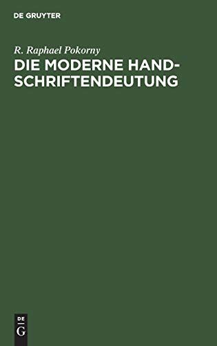 Die Moderne Handschriftendeutung