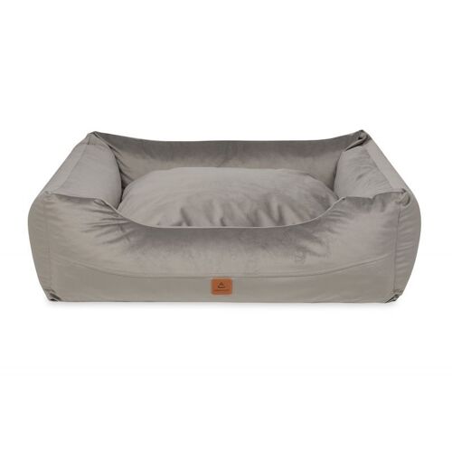 Animood Lit Pour Chien Alex Taille : L, Couleur : Gris, Matière : Welur