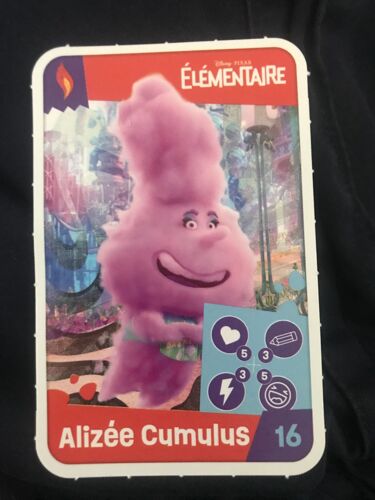 Carte Jouons Revons N.16 : Alizee Cumulus - Elementaire - Disney - Auchan - 2024