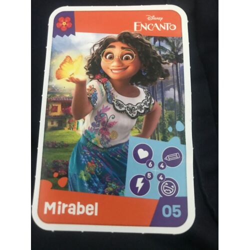 Carte Jouons Revons N.5 : Mirabel - Encanto - Disney - Auchan - 2024