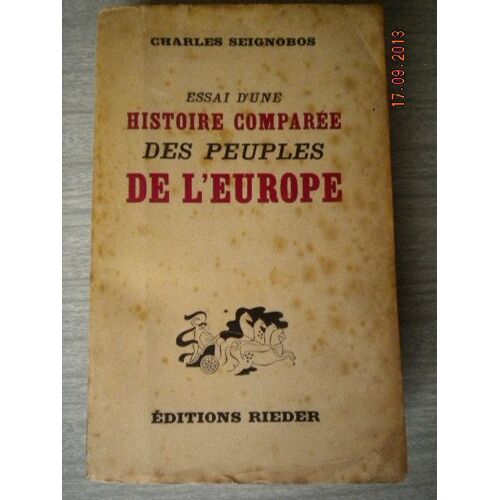 Essai D'une Histoire Comparée Des Peuples De L'europe