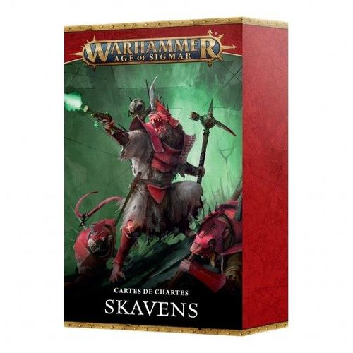 Games Workshop Cartes De Chartes : Skavens (Français)