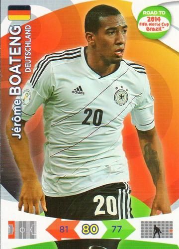 Jerome Boateng -Panini Road To World Cup 2014 Adrenalyn Xl-N°50