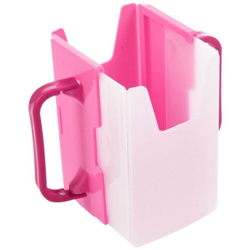 Pochette À Jus Universelle Pour Bébé Et Enfant, Porte-Boîte À Lait, Tasse, Aide Autonome, Rose