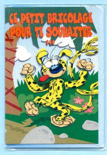Carte Postale Anniversaire Neuve  Marsupilami Bricolage  Cp2