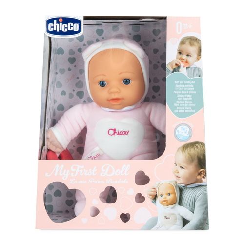 Nurserie Mon Premier Doudou Poupon - Rose