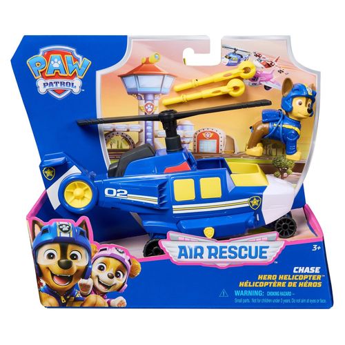 La Pat' Patrouille Véhicule + Figurine Chase Air Rescue La Pat' Patrouille