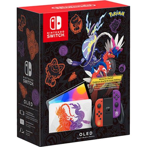 Nintendo Switch Oled Pokemon Scarlet And Violet Limited Edition