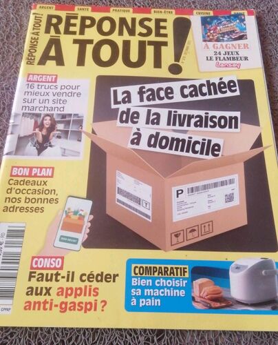 Magazine Réponse À Tout La Face Cachée De La Livraison À Domicile