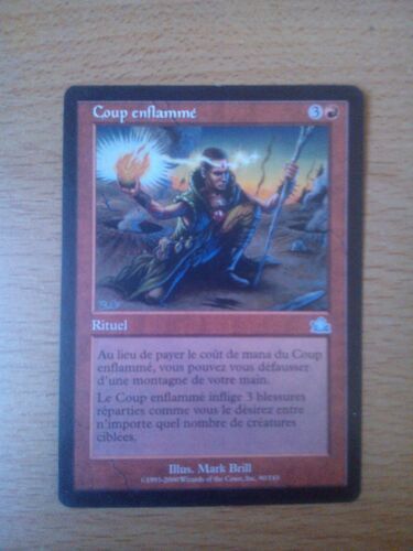 Carte Magic The Gathering Coup Enflammé