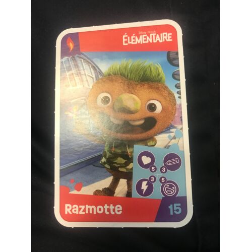 Carte Jouons Revons N.15 : Razmotte - Elementaire - Disney - Auchan - 2024